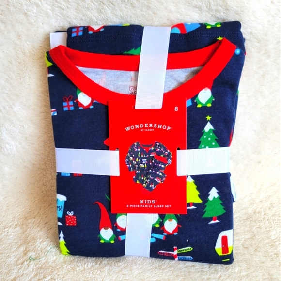 Other - Special listing Christmas Gnome pajamas bundle size kids 8 and 3t